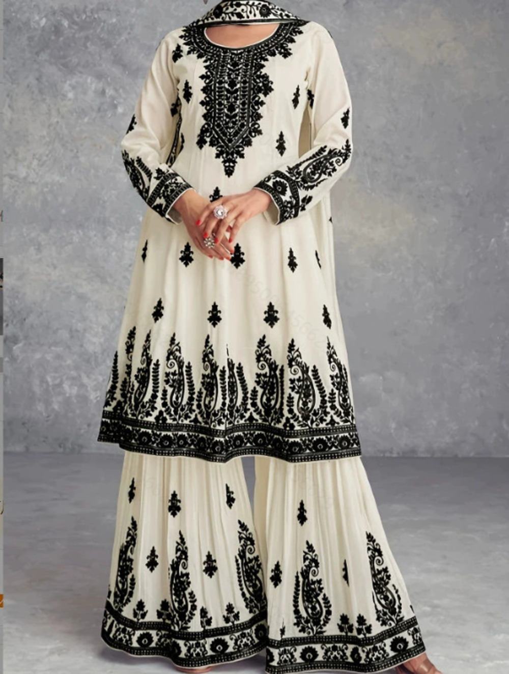 Ethnic Style Casual Printed Belted Set Top and Pants